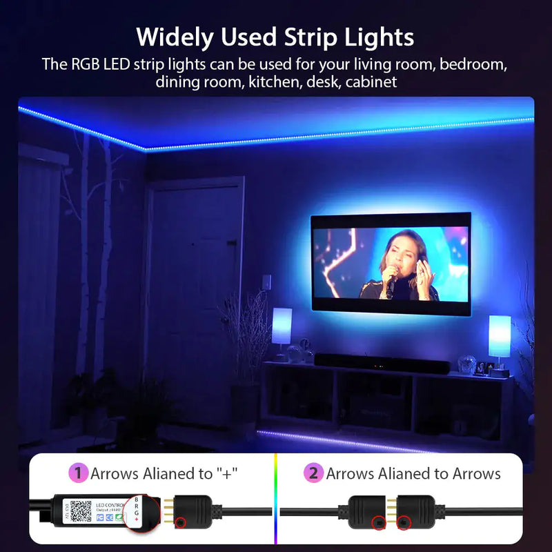 LED Strip Lights RGB 5050 Series