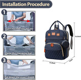 Changing Station Diaper Backpack - Advaniche