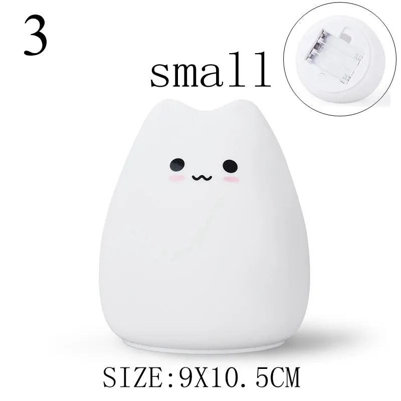 Cute LED Kitty Night Light